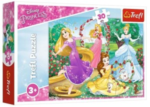 Product detail of Trefl Puzzle Disney Princess - Být princeznou / 30 dílků