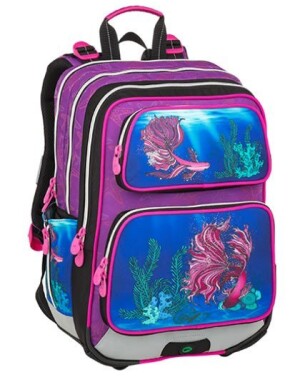 Product detail of Bagmaster Školní batoh pro prvňáčky GALAXY 9 C VIOLET/BLUE