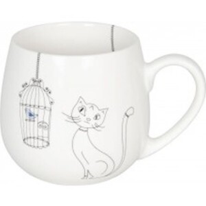 Product detail of Hrnek buclák - Kočka a ptáček v kleci / Cats and Birds