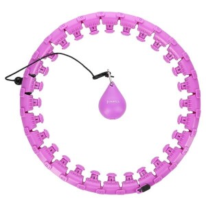 Product detail of HMS Masážní hula hop HHW12 plus size se závažím fialová