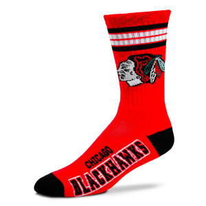Product detail of FBF ponožky 4 Stripes Crew NHL Chicago Blackhawks