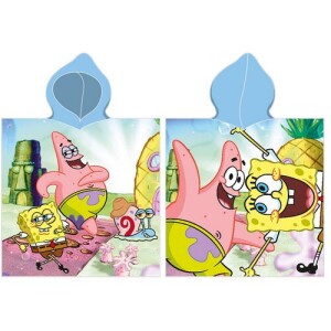 Product detail of Carbotex Dětské pončo Sponge Bob a Patrick, 55 x 110 cm