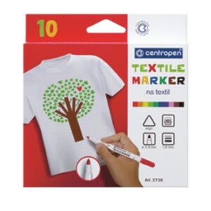 Product detail of Centropen popisovač na textil (10 ks)