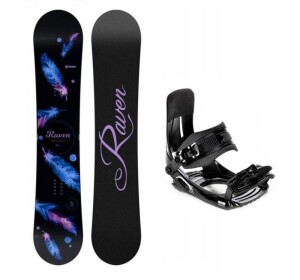 Product detail of Raven Mia Black dámský snowboard + Croxer MP180 vázání
