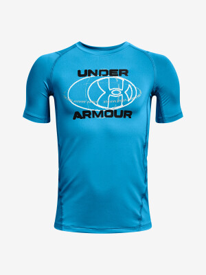 Product detail of UA HG Armour Novelty SS Triko dětské Under Armour | Modrá