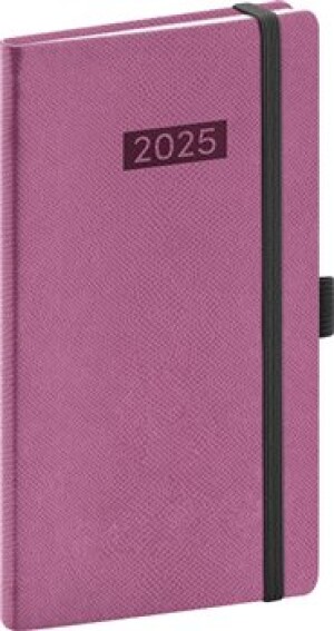 Product detail of Kapesní diář Diario 2025, růžový