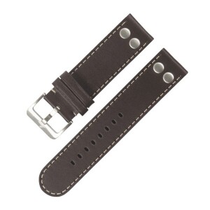Product detail of Řemínek Laco Pilot Strap Original - tmavě hnědý - 22 mm - XXL - Prodloužená délka