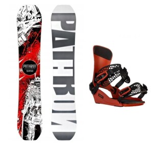 Product detail of Pathron Sensei Carbon 23/24 snowboard + Gravity Drift brick vázání
