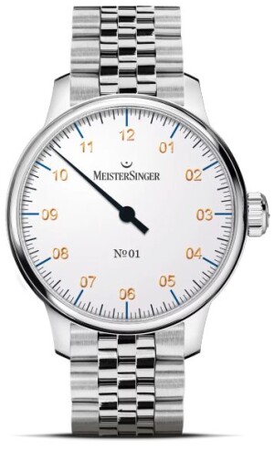 Product detail of MeisterSinger N°01 AM3301G - Ocelový náramek