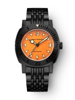 Product detail of Nivada Grenchen Depthmaster Black Pumpkin - Beads of Rice