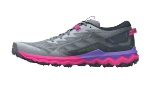 Product detail of Dámská běžecká obuv Mizuno  Wave Daichi 7 Pearl Blue/High-Vis Pink/Purple Punch  UK 4