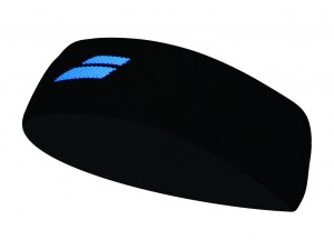 Product detail of Babolat Logo Headband black/diva blue