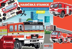 Product detail of Hasičská stanice - Jednoduchá vystřihovánka