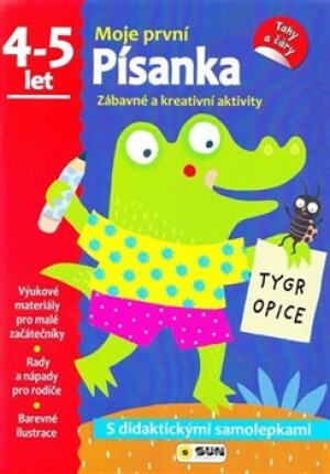 Product detail of Moje první písanka 4-5 ROKY samolepky