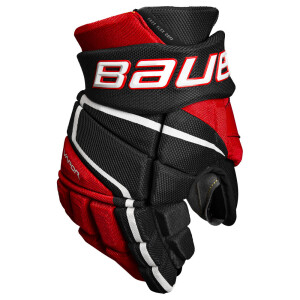 Product detail of Hokejové rukavice Bauer Vapor 3X PRO Black/Red Junior 10 palců