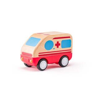Product detail of Woody Auto sanitka se zvuky a světlem, setrvačník