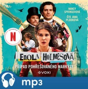 Product detail of Enola Holmesová – Případ pohřešovaného markýze, mp3 - Nancy Springerová