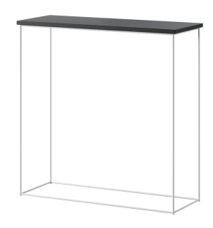 Product detail of ArtAdrk Příruční stolek MILAN | bílé nohy Barva: Černá