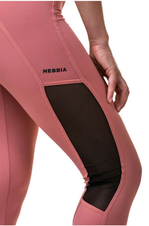 Product detail of Nebbia High Waist Mesh Leggings 573 růžové