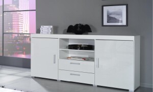 Product detail of Artcam Komoda SAMBA | reg. 5 Barva: Bílá/bílý lesk
