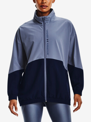 Product detail of Under Armour Woven FZ Jacket W fialová