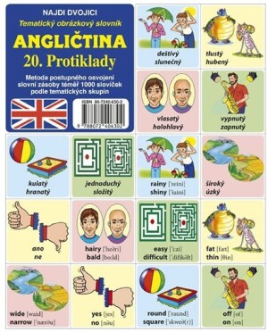 Product detail of Najdi dvojici - Angličtina - 20. Protiklady - kolektiv autorů