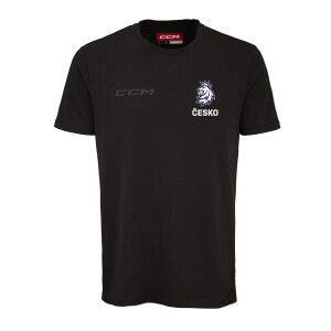 Product detail of Pánské tričko CCM  Core Lev Česko Black  XL