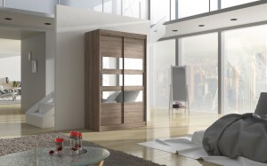 Product detail of ArtAdrk Šatní skříň KOLORADO | 120 cm Barva: Trufla