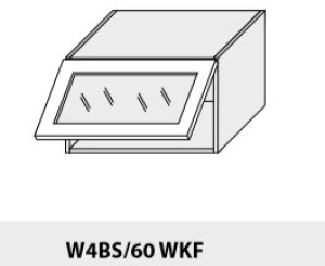 Product detail of ArtExt Kuchyňská linka Brerra - mat Kuchyně: Horní skříňka W4BS/60 WKF / rám v barvě dvířek (ŠxVxH) 60 x 36 x 32,5 cm