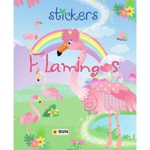 Product detail of Flamingos - Stickers