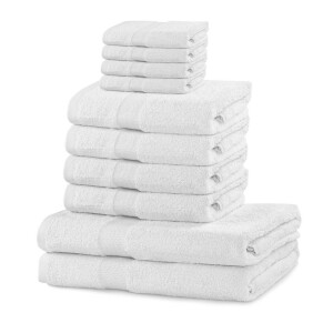 Product detail of DecoKing Sada ručníků a osušek Marina bílá, 10 ks