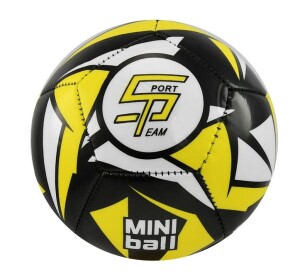 Product detail of SPORTTEAM Fotbalový míč miniball černo-neon.žlutý