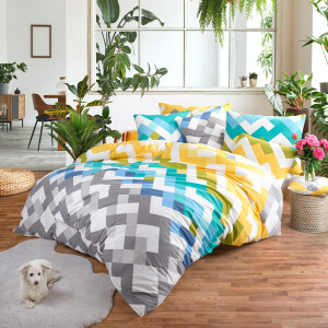 Product detail of 4Home Bavlněné povlečení Chevron, 140 x 200 cm, 70 x 90 cm