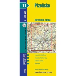 Product detail of 1:100T (11)-Plzeňsko (turistická mapa)