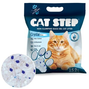 Product detail of Cat Step Crystal Blue 6,68kg 15,2l / 3