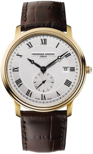 Product detail of Frederique Constant Slimline Gents Small Seconds Quartz FC-245M5S5