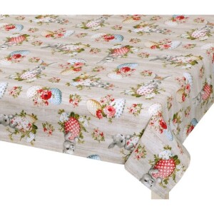 Product detail of Bellatex Ubrus Velikonoce Zajíček béžová, 120 x 140 cm
