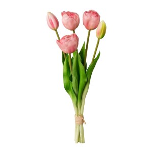 Product detail of Umělý svazek Tulipánů růžová, 39 cm