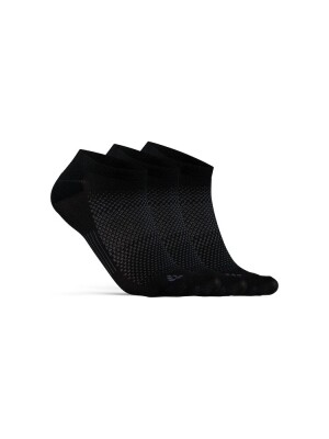 Product detail of Ponožky Craft Core Dry Footies 3-Pack Black  34-36