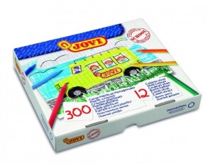 Product detail of JOVI plasticolor šestihranné - ekonomické balení 300 ks, 12 barev