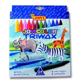 Product detail of JOVI voskovky trojhranné 24 ks