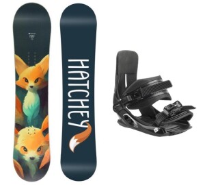 Product detail of Hatchey Foxy dětský snowboard + Hatchey Tactic Junior vázání