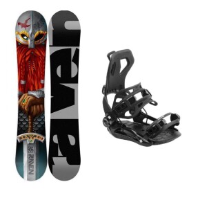 Product detail of Raven Dwarf pánský snowboard + Hatchey Fastec snowboardové vázání