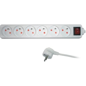 Product detail of Retlux RPC 32 Prodlužovací kabel s vypínačem, 6 zásuvek, 2 m
