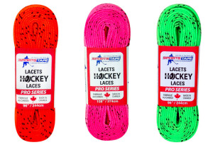 Product detail of Voskované hokejové tkaničky Sportstape  70N Double Tracer Waxed Lace   305 cm