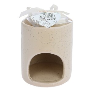 Product detail of Bohemia Gifts Aroma lampa s vonnými vosky - Pro maminku