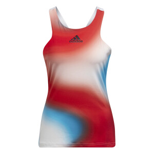 Product detail of Dámské tílko adidas  Melbourne Y-Tank White/Red/Blue L