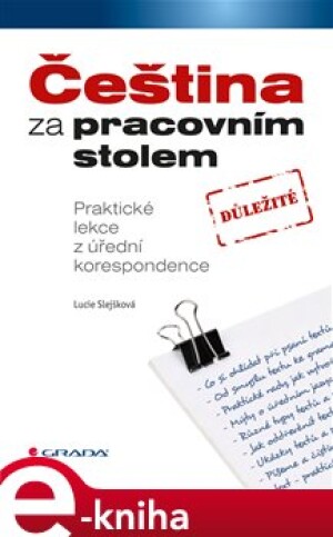 Product detail of Čeština za pracovním stolem - Lucie Slejšková