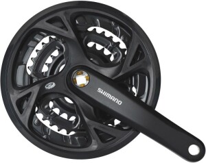 Product detail of Shimano FCM371 48/36/26 175mm černé S Krytem kliky