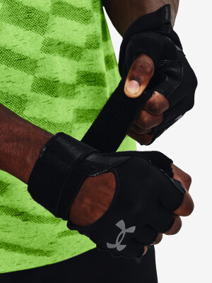 Product detail of Pánské fitness rukavice Under Armour  M's Weightlifting Gloves-BLK L